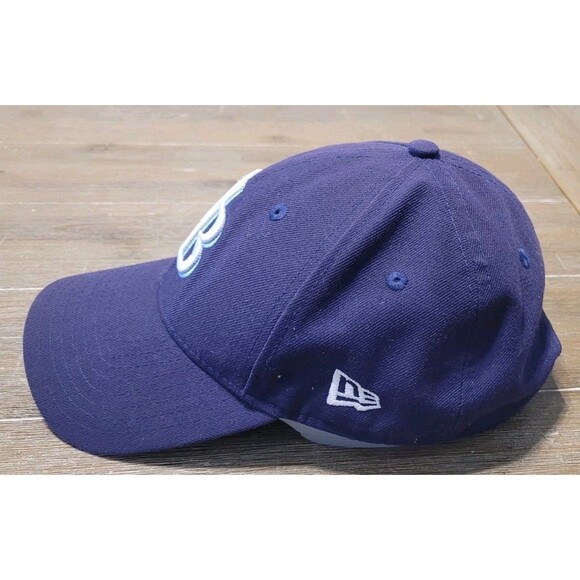 Tampa Bay Devil Rays New Era 9Forty Cap Hat MLB Genuine Hook & Loop Logo Strap - Picture 2 of 6